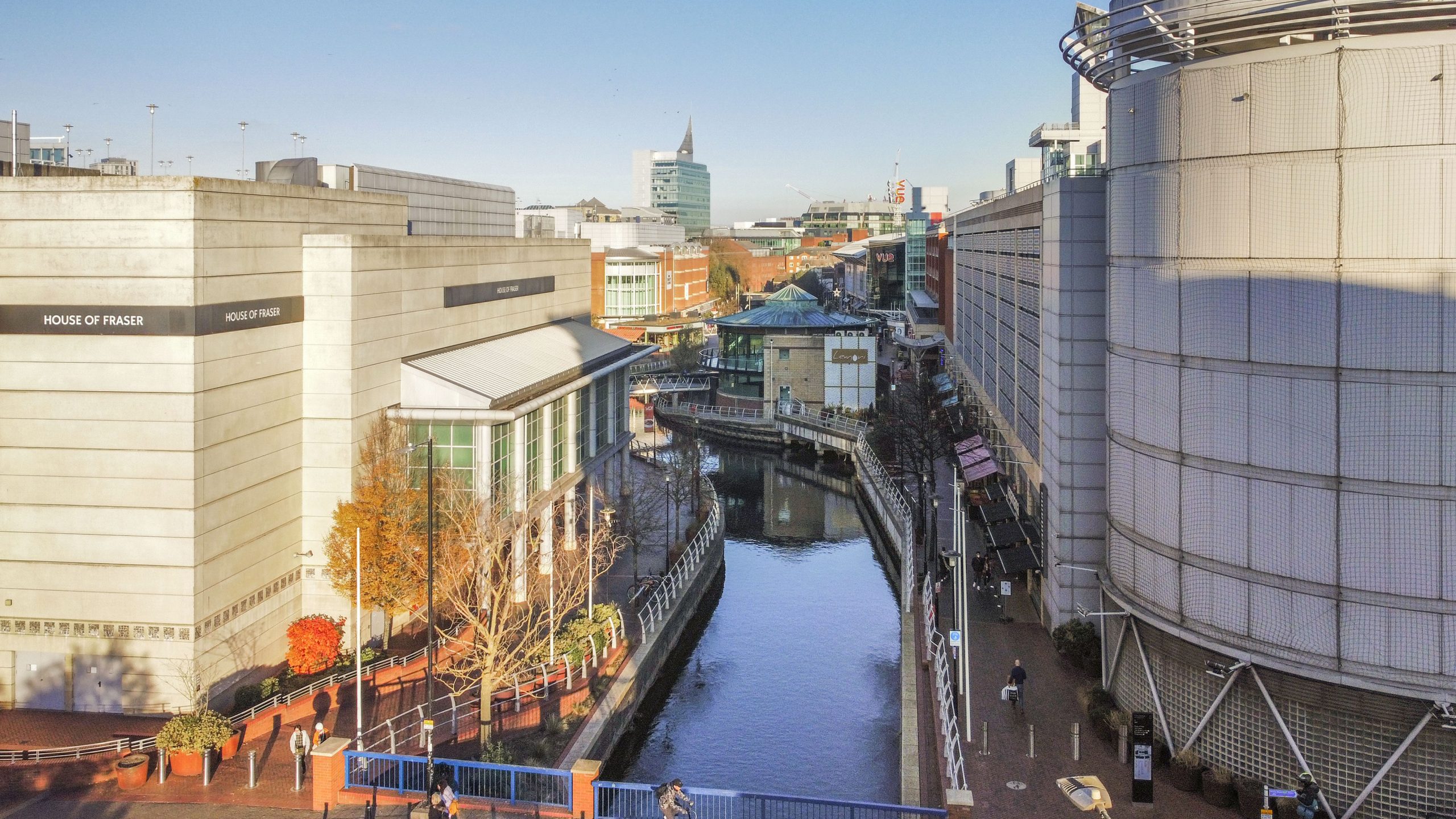 the oracle shopping centre riverside
